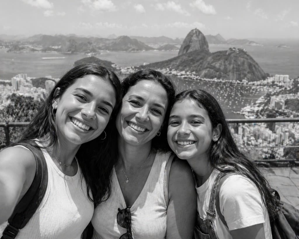 Exemplo de família e memórias